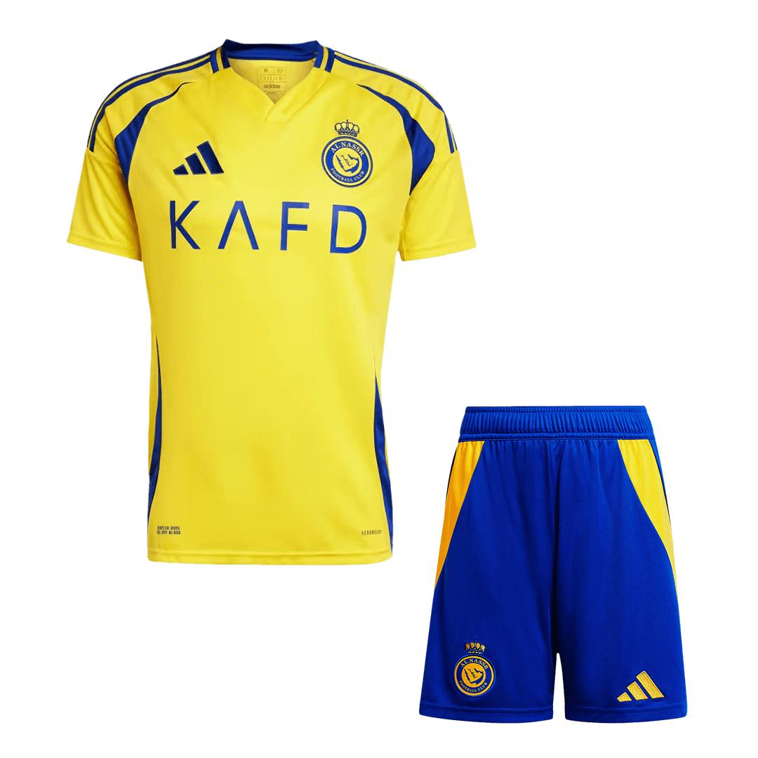 Al Nassr Home Soccer Uniform Kits 2024-25