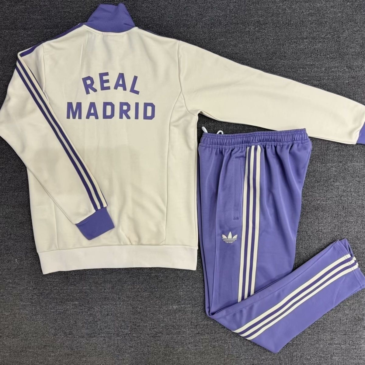 Adidas Men Real Madrid Track Top+trousers Kits 24-25