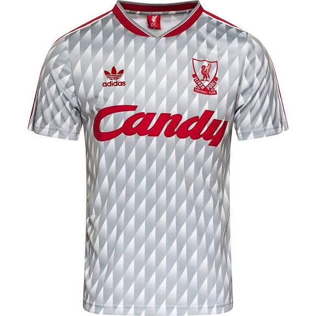 RUSH #9 Liverpool Retro Jersey Away Shirt 1989-91