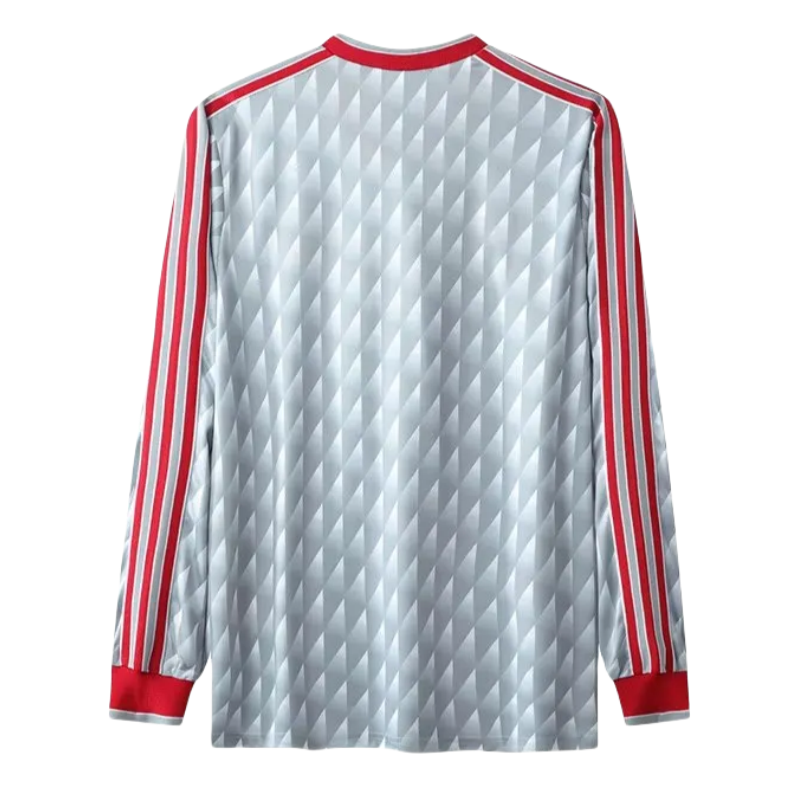 Liverpool Retro Long Sleeve Jersey Away Shirt 89-91