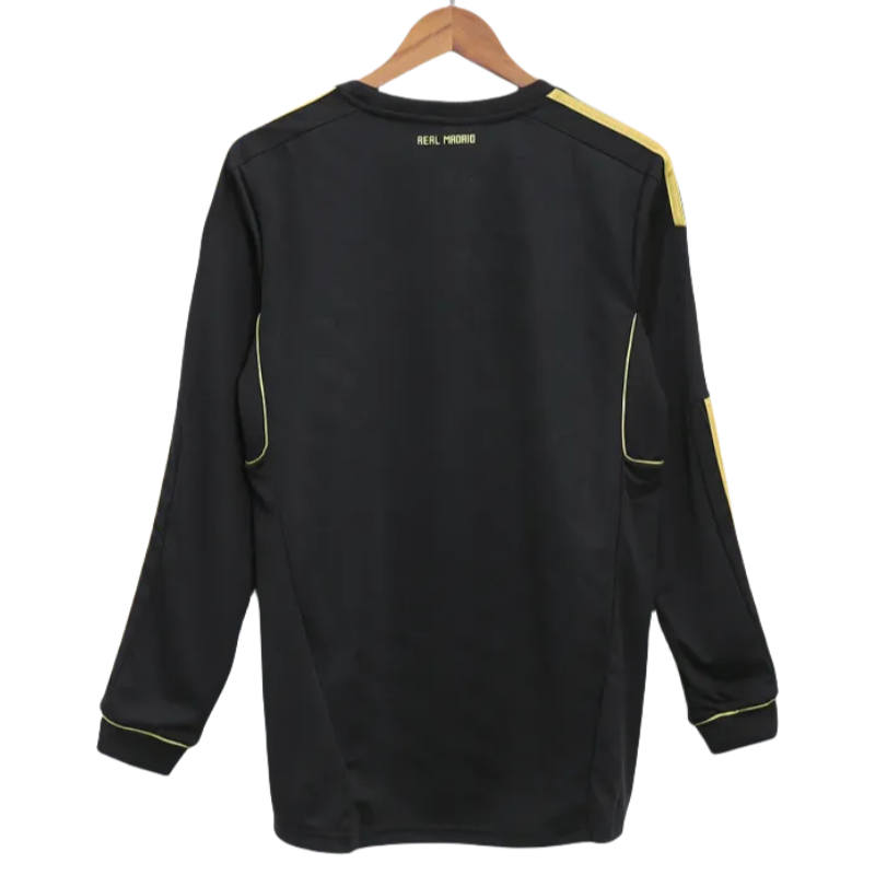 Real Madrid Retro Jersey Away Long Sleeve Shirt 2011-12