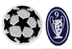 retro ucl & retro honor 9 cups badges