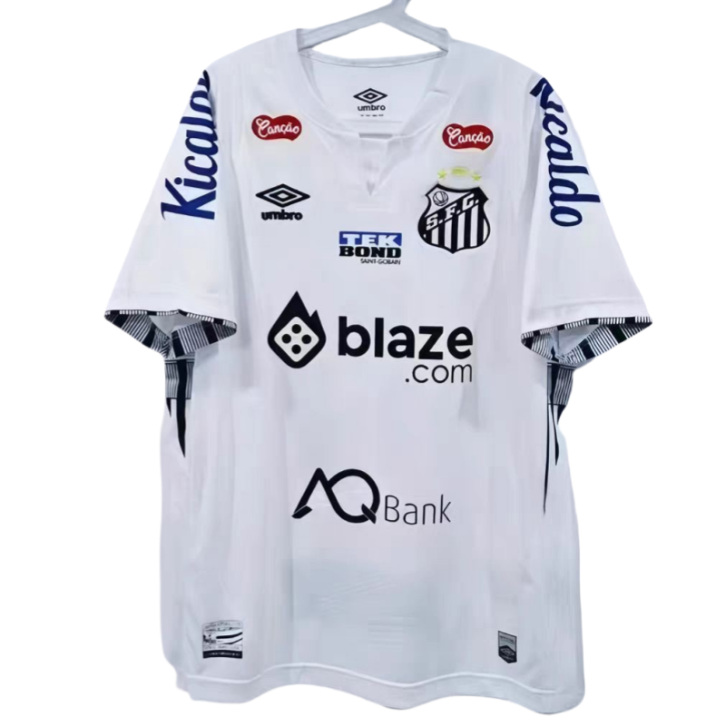 Neymar 10 Santos FC Home Shirt Football Jersey 24-25