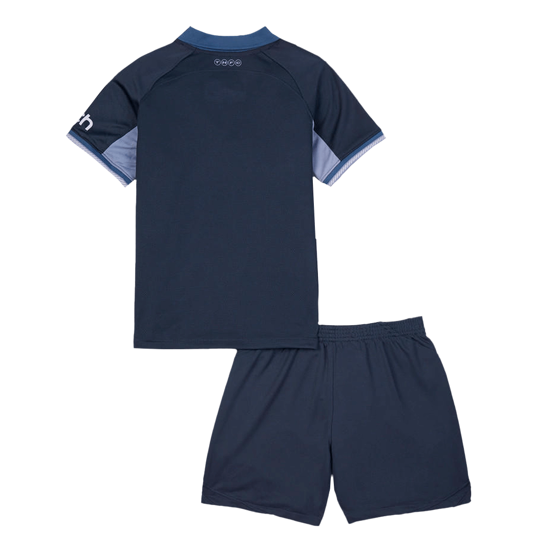 Kid's Tottenham Hotspur Soccer Jersey Kit Custom Away Soccer 2023-24