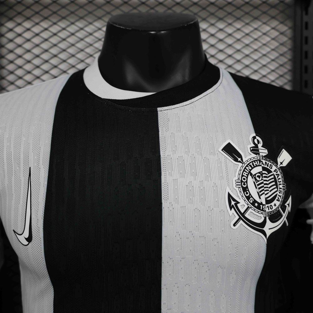 Corinthians Home Shirt Football Jersey Player Version 24-25
