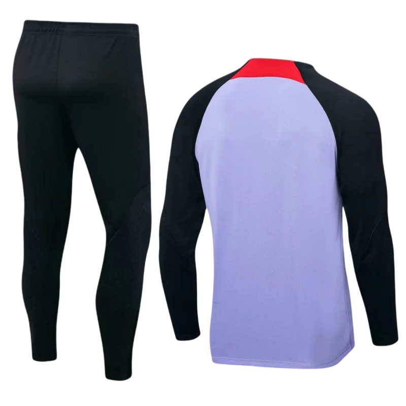 Liverpool Half-Pull Training Suit Purple Jersey 2022/2023