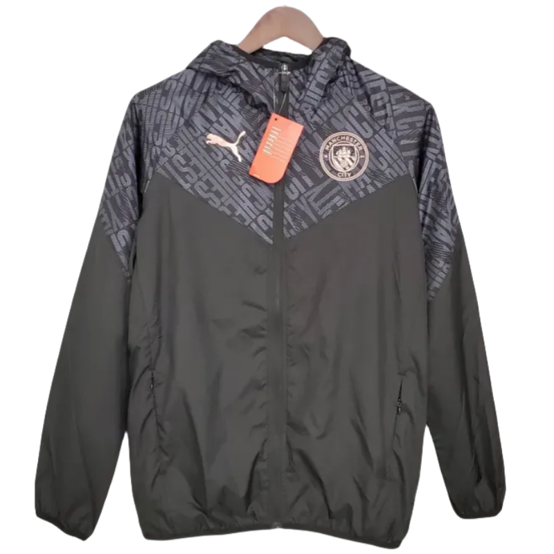 Manchester City Jersey Windbreaker Black  2021/2022