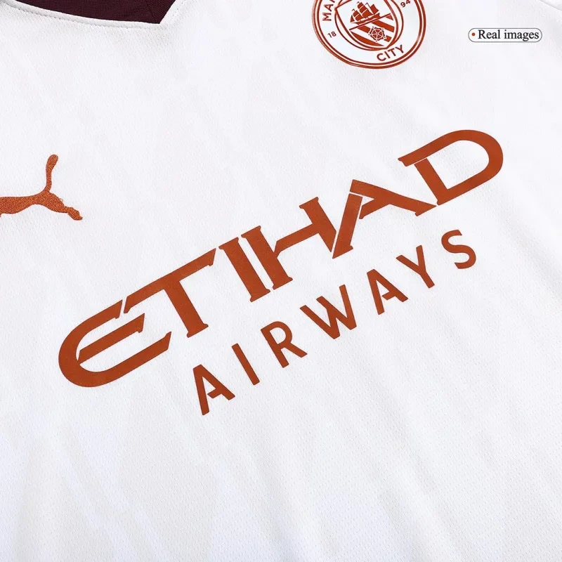 Manchester City Away Long Sleeve Fan Version  23-24
