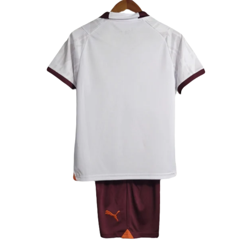 Manchester City Away Kids Kit Jersey+Shorts 23-24