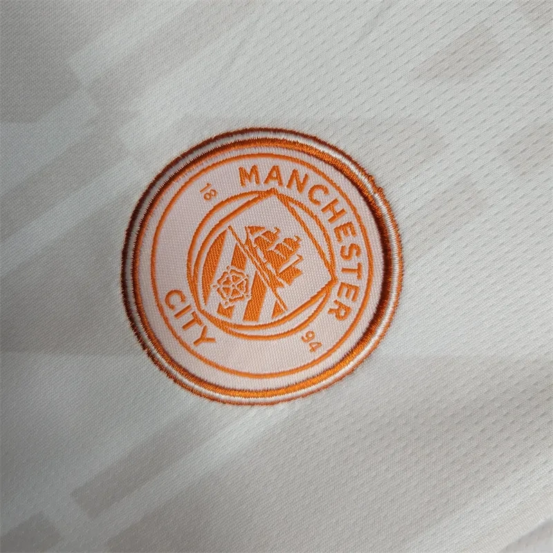 Manchester City Away Kids Kit Jersey+Shorts 23-24
