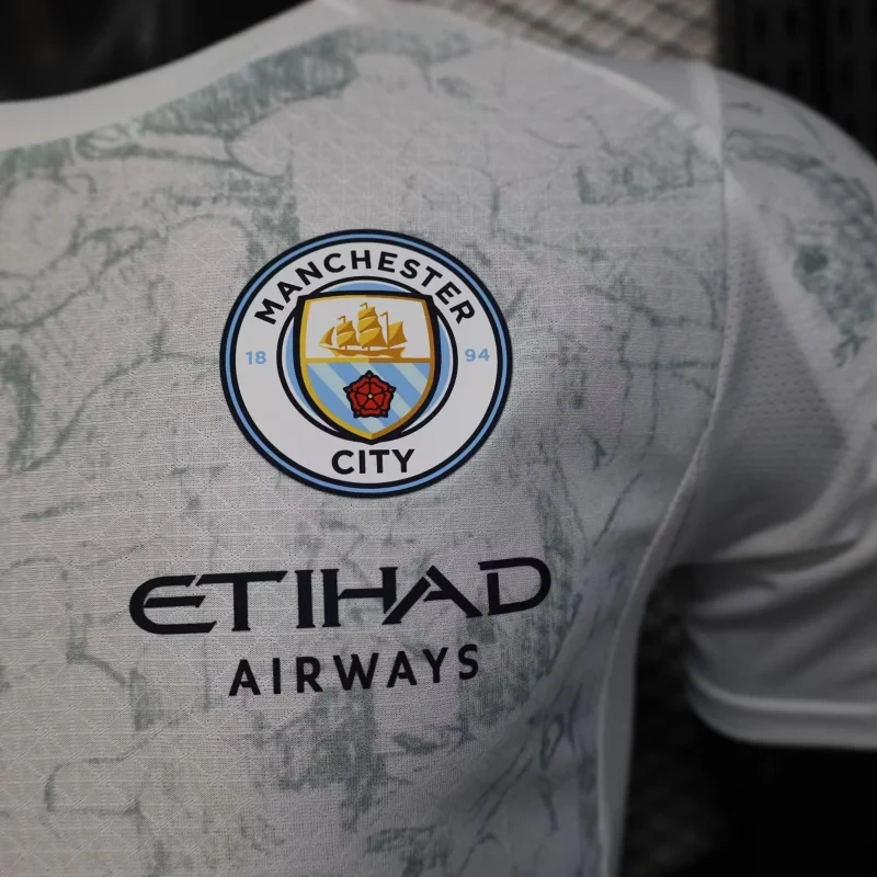 Manchester City Away Football Shirt 2025/2026 Player Version
