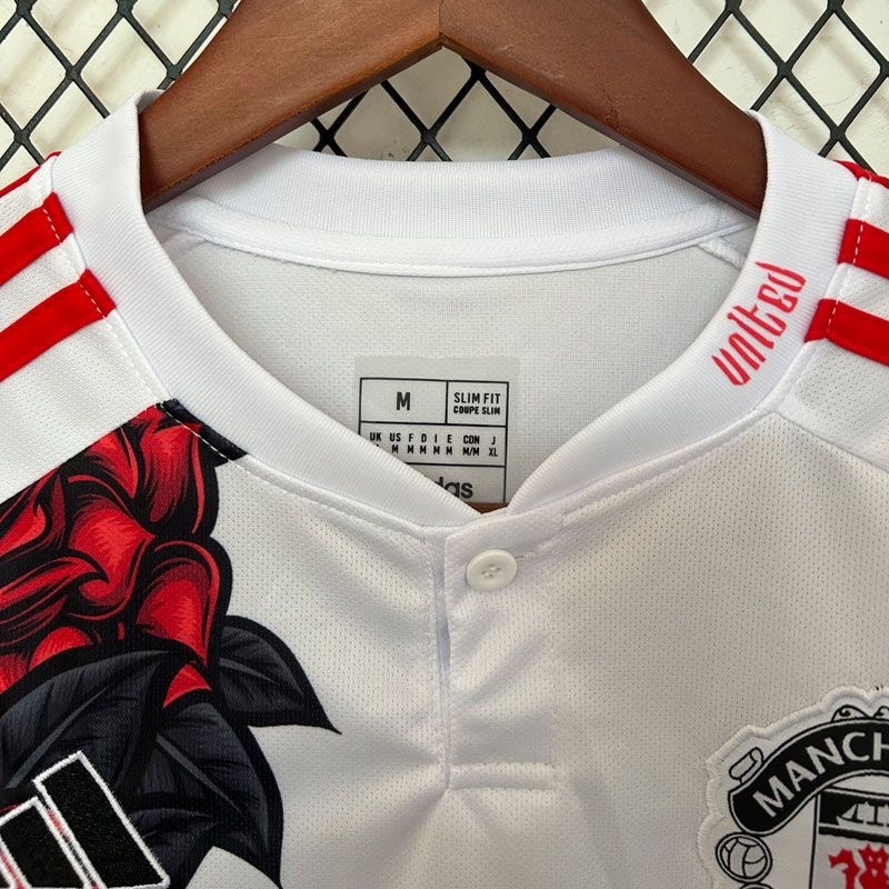 Adidas Manchester United Roses Shirt Special Edition Football Jersey 25-26