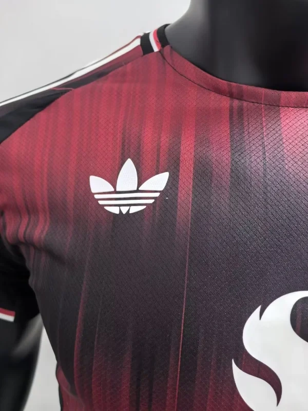 Manchester United Special Edition Black And RedFootball Jersey 2024/2025 Player Edition