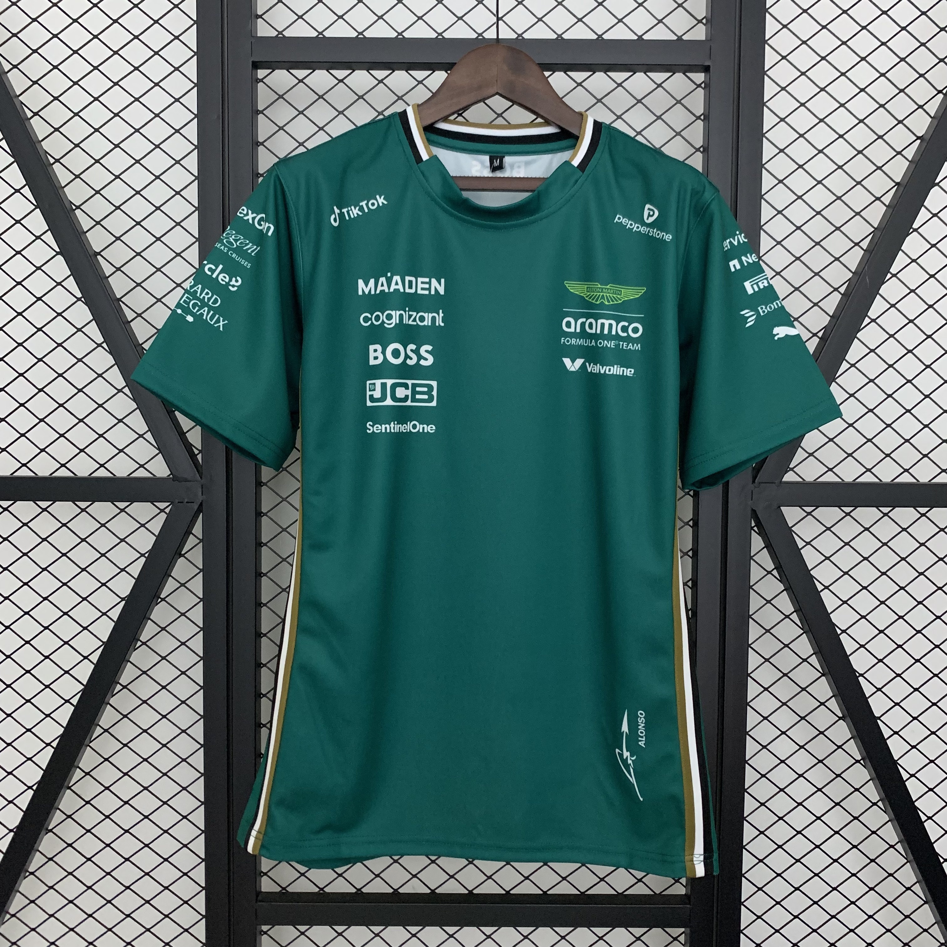 Aston Martin F1 2025 Kids Alonso Driver T-Shirt
