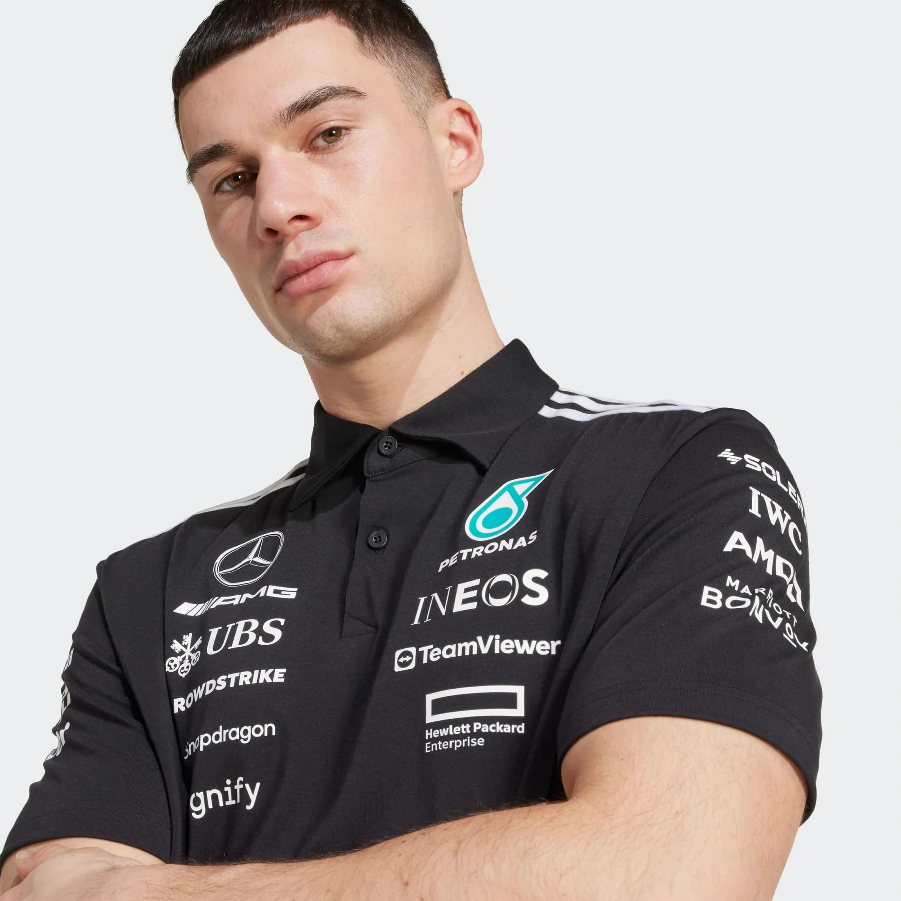 Mercedes-AMG Petronas F1 2025 Team Polo Shirt