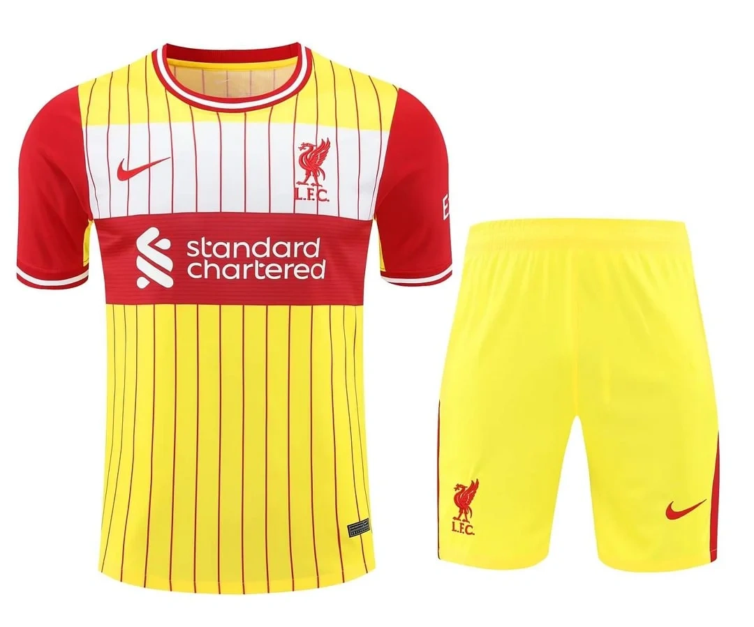 Liverpool Training Wear Yellow Suit Shirt 2024/2025