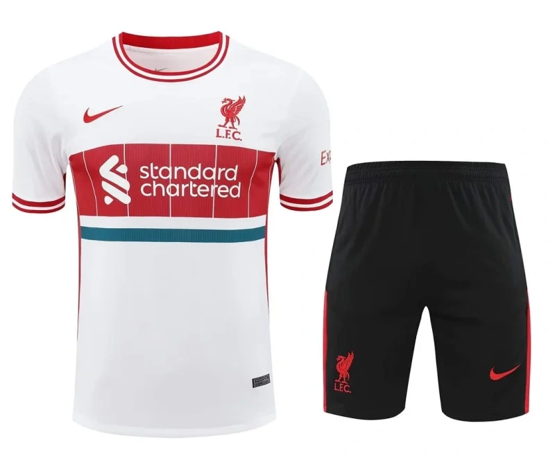 Liverpool Training Wear White Suit Shirt 2024/2025