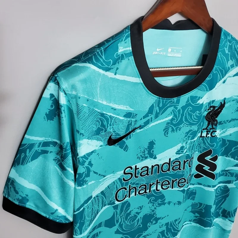 Retro Liverpool Away Football Shirt 2020/2021
