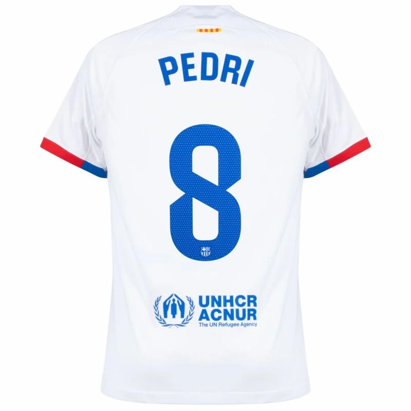 Barcelona Away Pedri 8 Shirt 2023-2024 (La Liga)  S-XXL