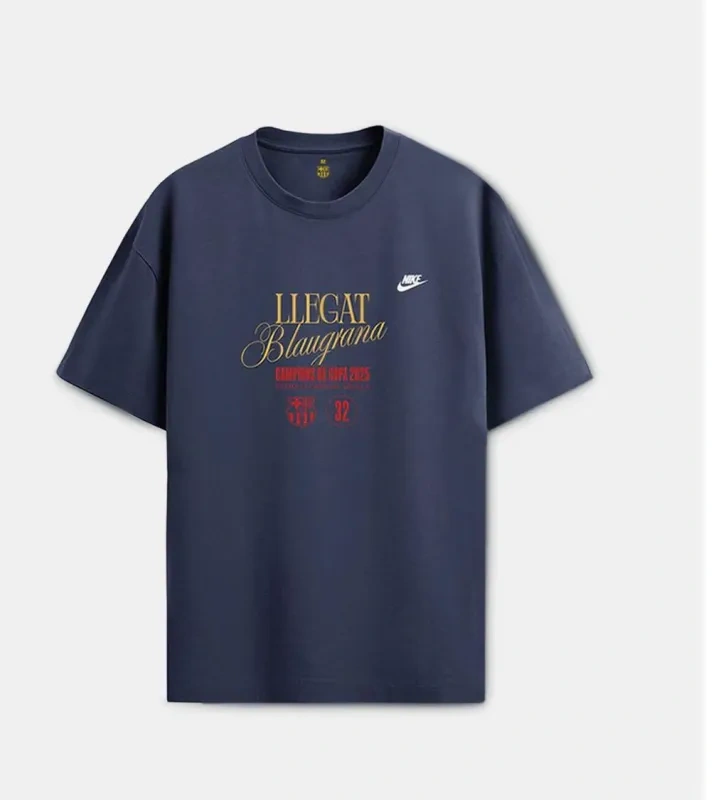 Barcelona  King's Cup Champion T Sleeve 2024-25