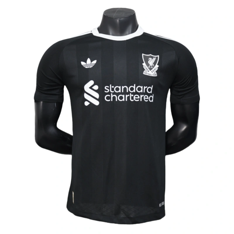 Liverpool Black Jersey Special Player Edition Football Shirt 25-26