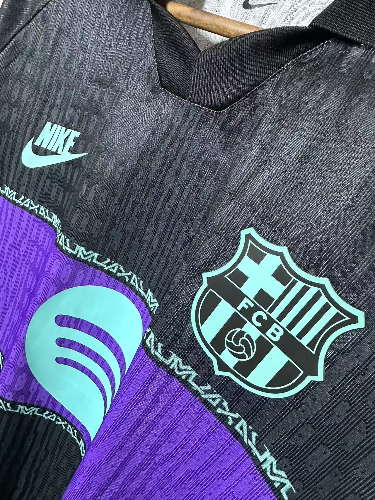 Barcelona Black Special Edition Shirt Football Jersey Player Version 25-26