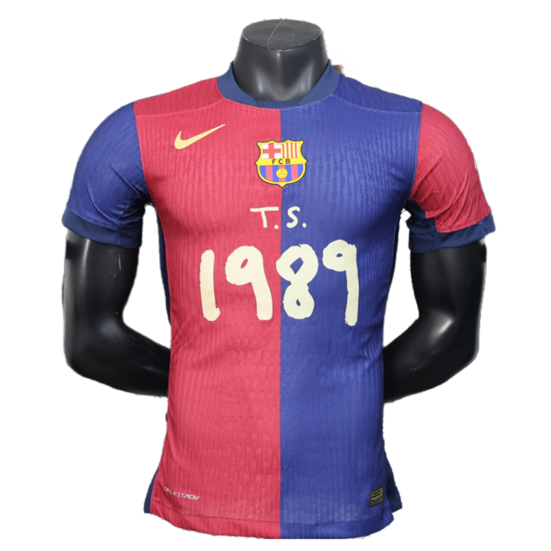 Barcelona X TS 1989 Home Shirt Soccer Jersey 24-25