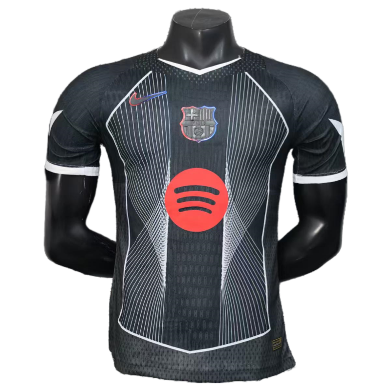 Barcelona Black Special Edition Shirt Football Jersey Player Version 25-26
