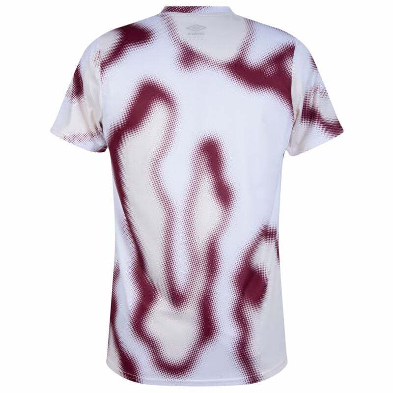 West Ham United Pre-Match Warm Up Shirt - White/New Claret 2024-2025 Player version