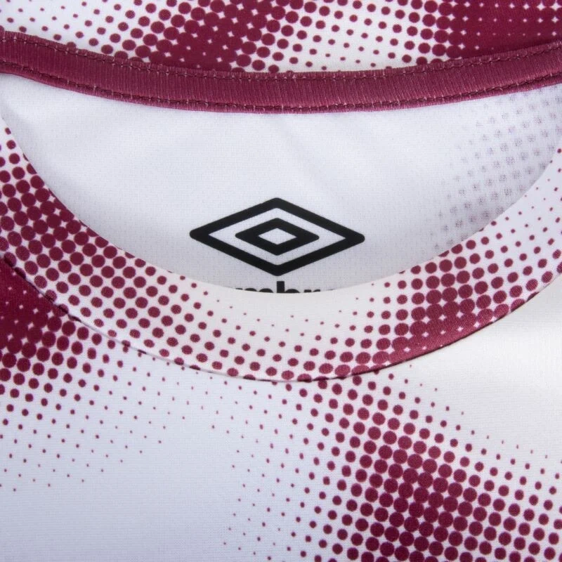 West Ham United Pre-Match Warm Up Shirt - White/New Claret 2024-2025 Player version