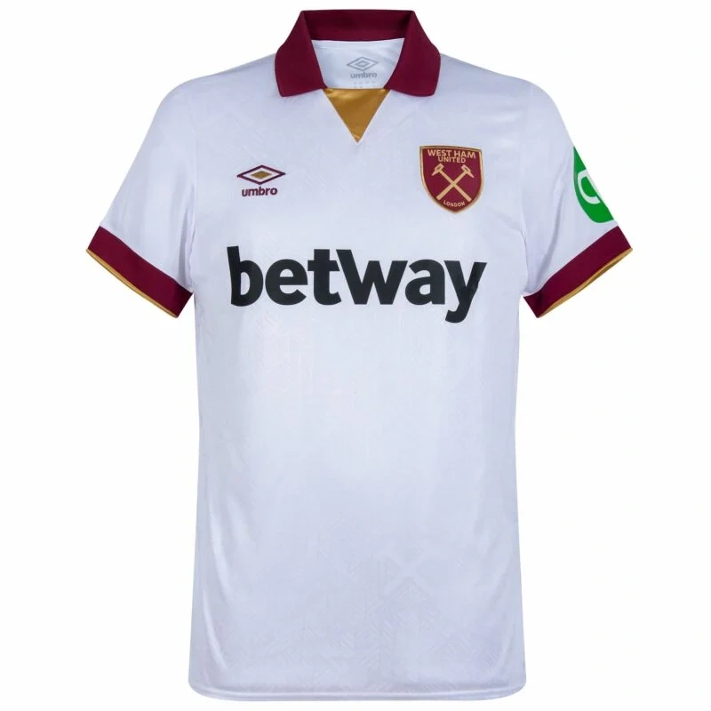 West Ham United Third Replica L.Paquetá 10 Shirt 2024-2025 Fan version Size：S-4XL