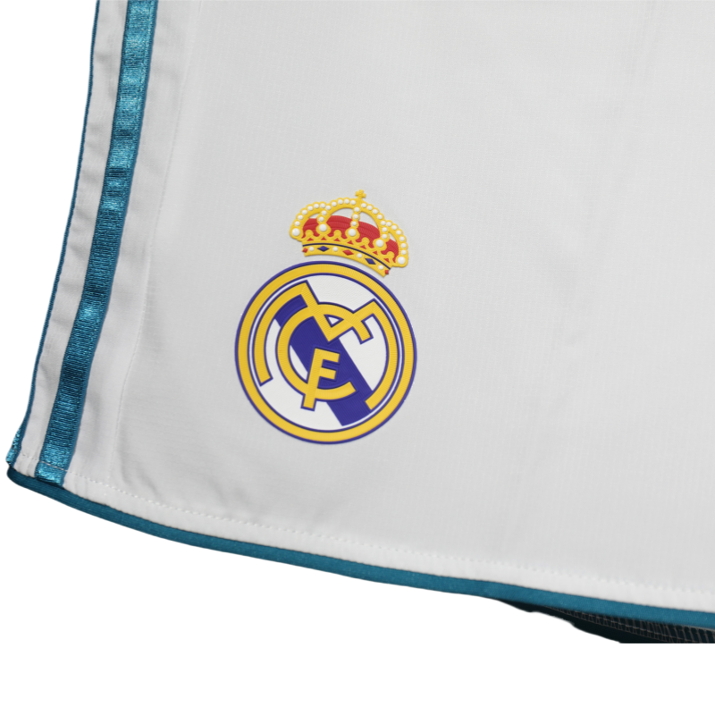 Real Madrid Retro Home Short Player Version 17-18