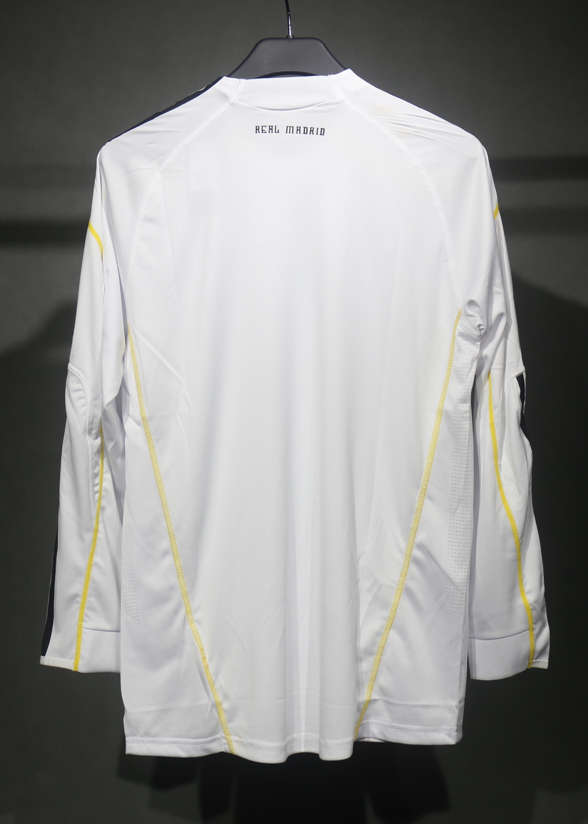 Real Madrid Retro Home Shirt Long Sleeve Jersey 2009-10