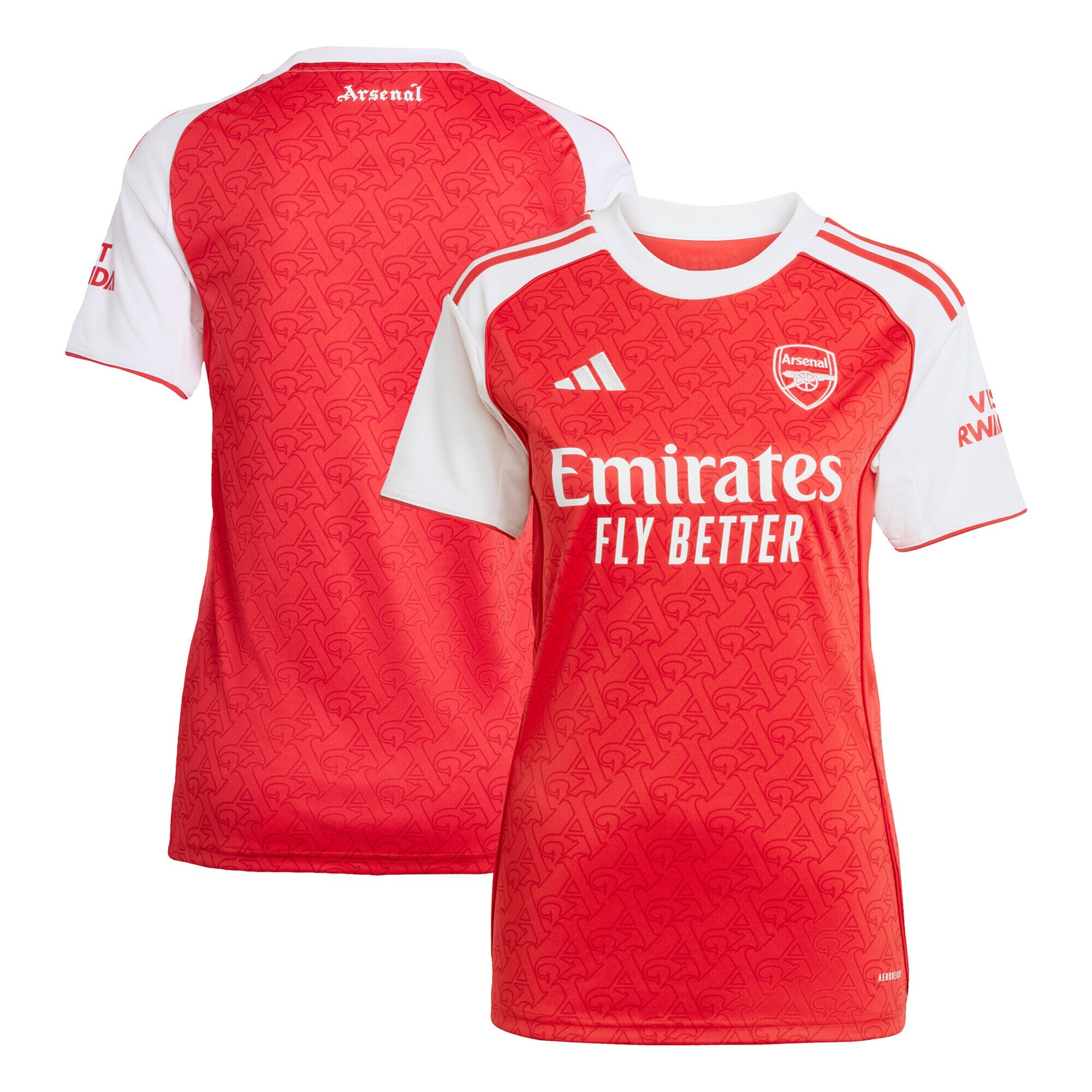 Arsenal Home Jersey Soccer Shirt 2025-26- Womens