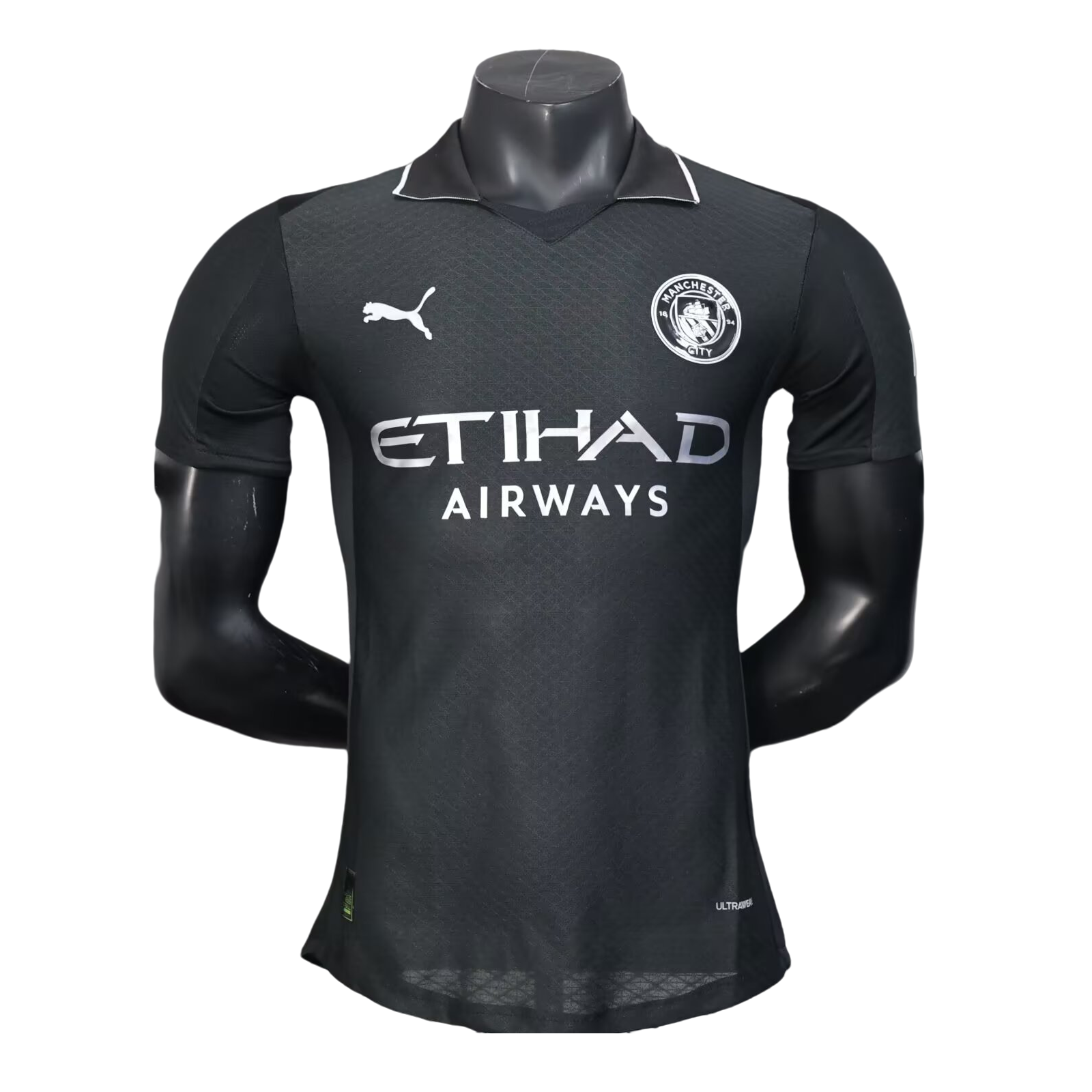 Manchester City Black 3th Away Football Shirt 2025/2026  Player Version