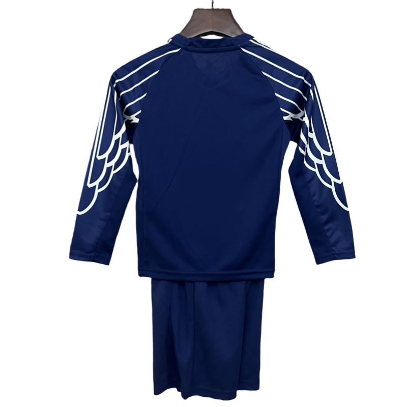 Kids PSG custom Fourth Away Soccer Kits 2024-25