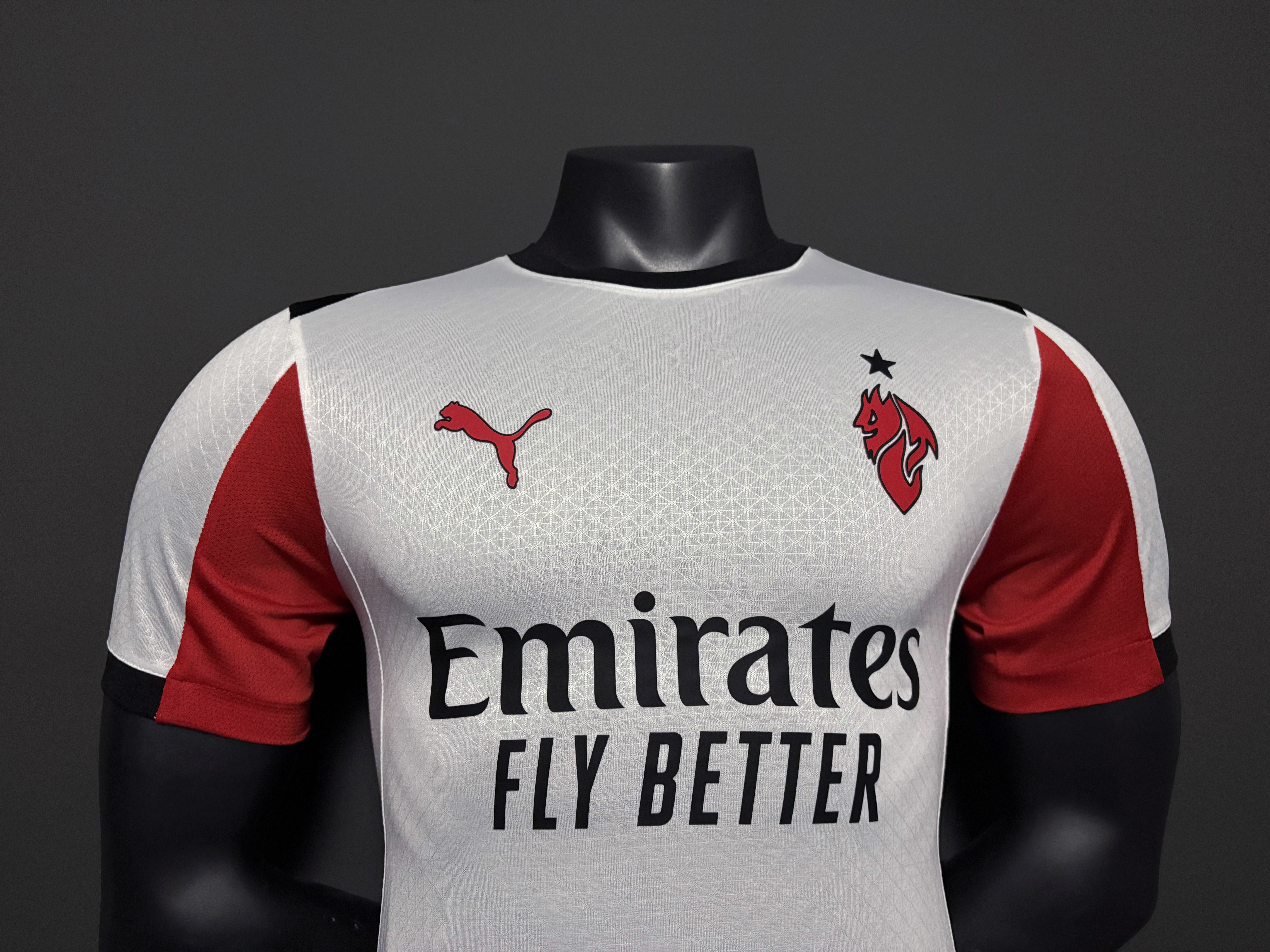 AC Milan Away football Shirt 2025-2026  Player version 