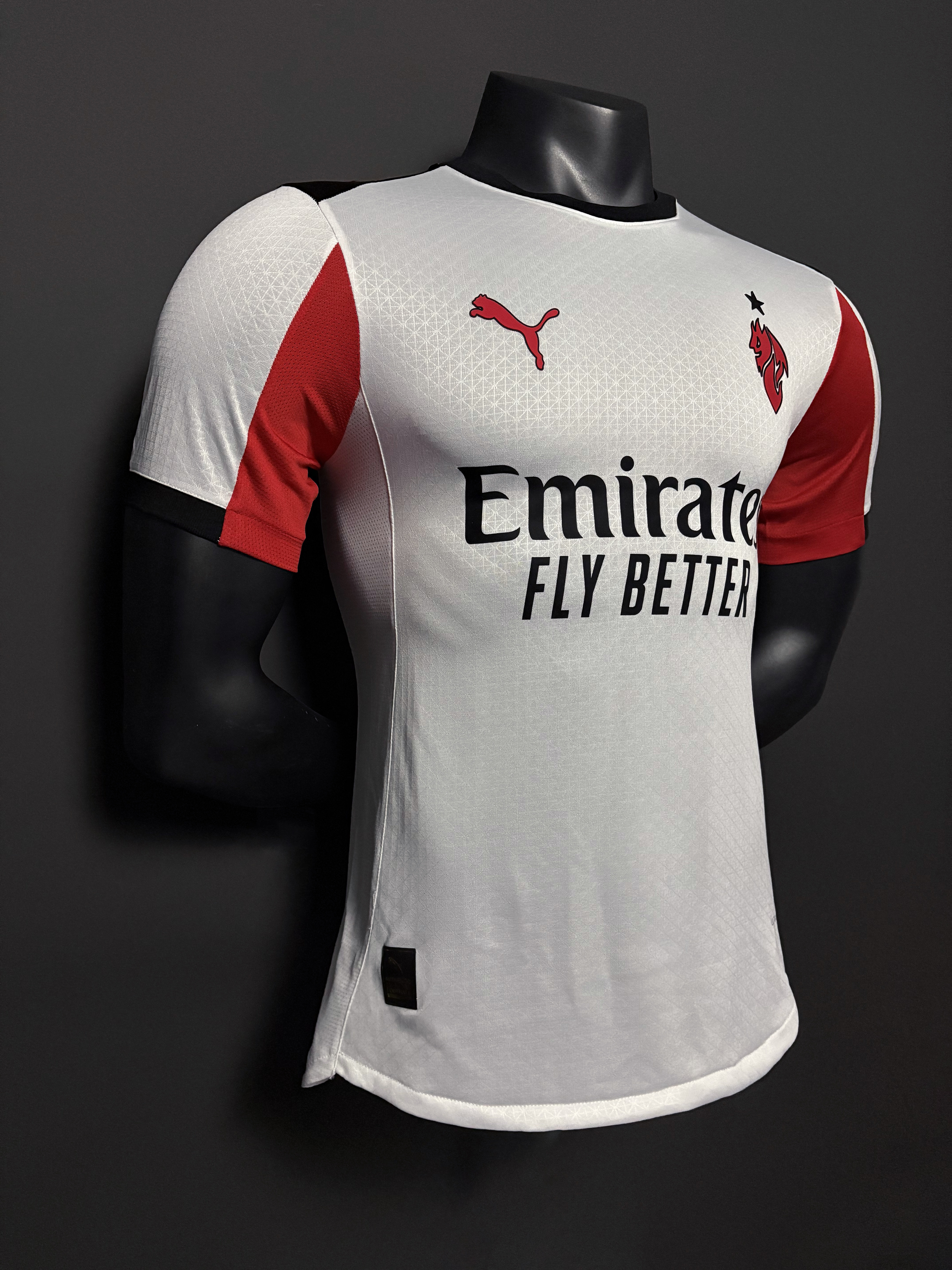 AC Milan Away football Shirt 2025-2026  Player version 