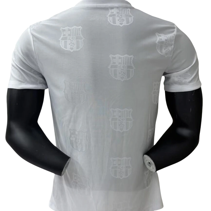 Barcelona T-Shirt Player Version Red White Purple 25-26