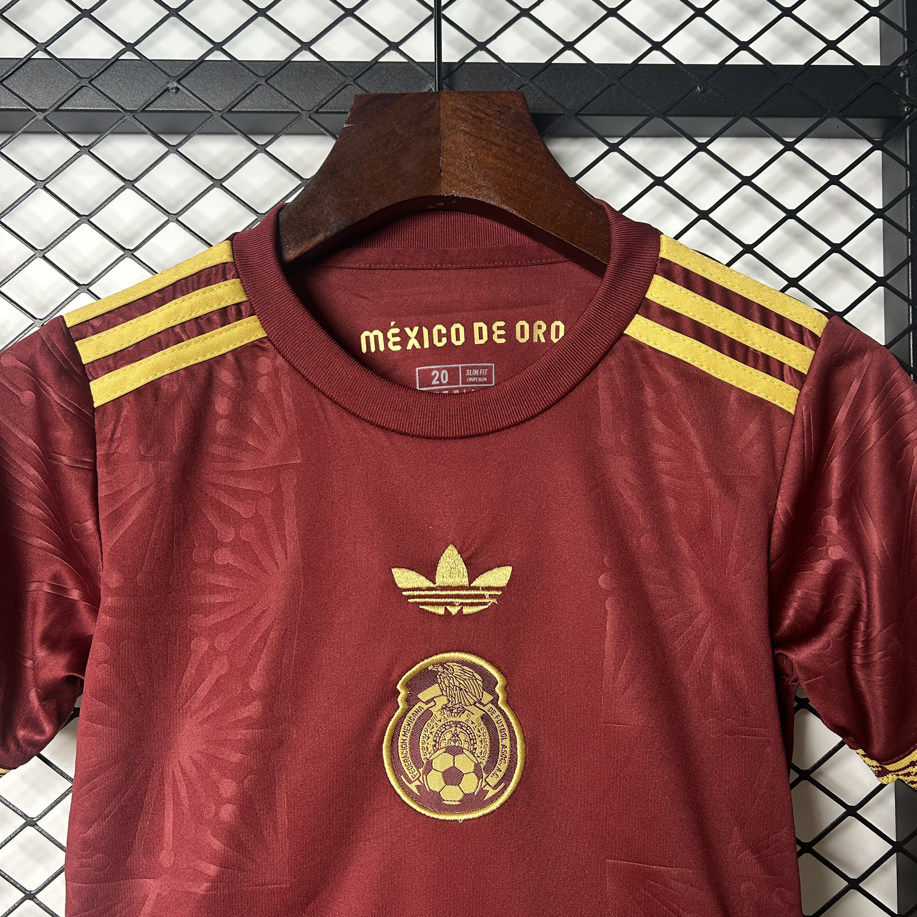 Kids Mexico Red Gold Cup Kits 2025