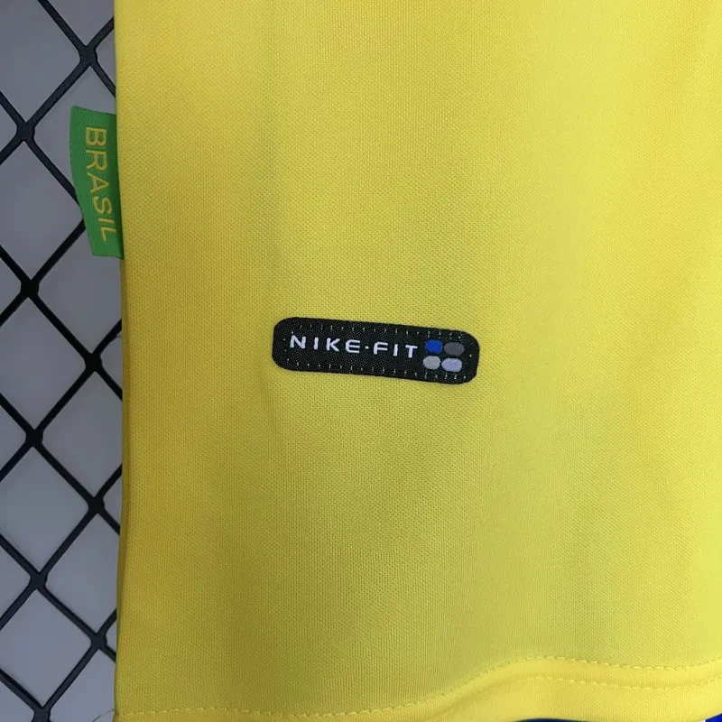 Kids Brazil World Cup Home Retro Kits 1998