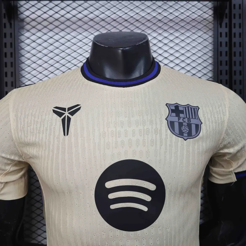 Barcelona Away Shirt Soccer Jersey Player Version 25-26