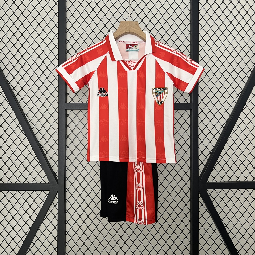 Kids Athletic Bilbao Retro Home Kits 1995-97