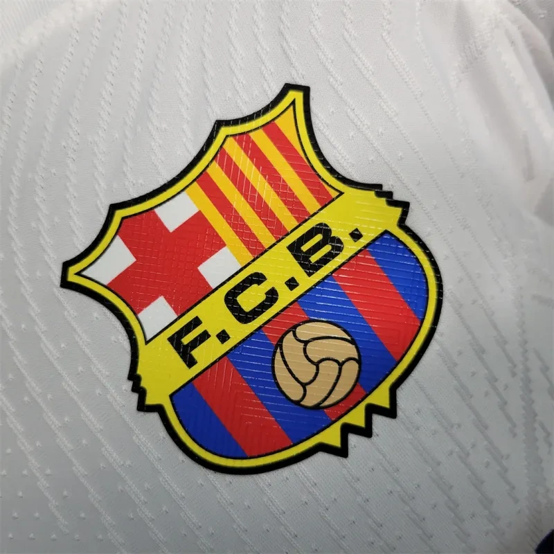 Barcelona Away Shirt Soccer Jersey Player Verssion 2023-24