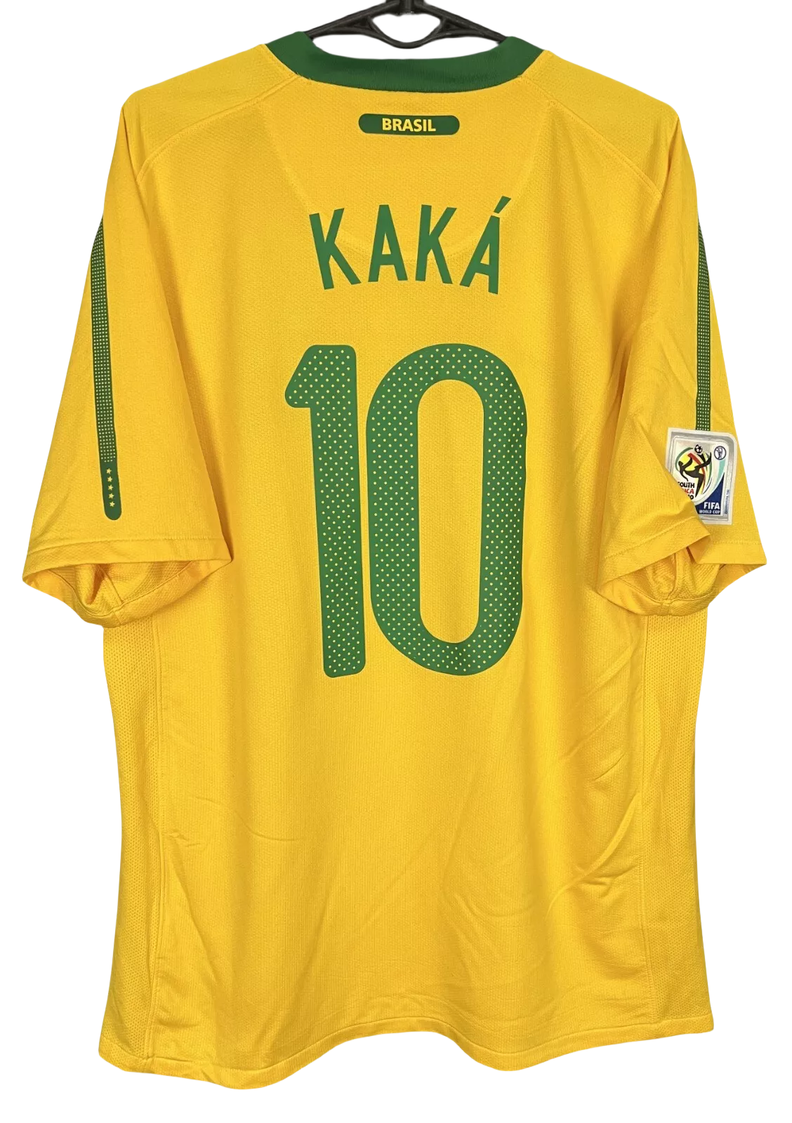 Retro Brazil National Team Kaka 10 Shirt 2010/2011 Non-Customize