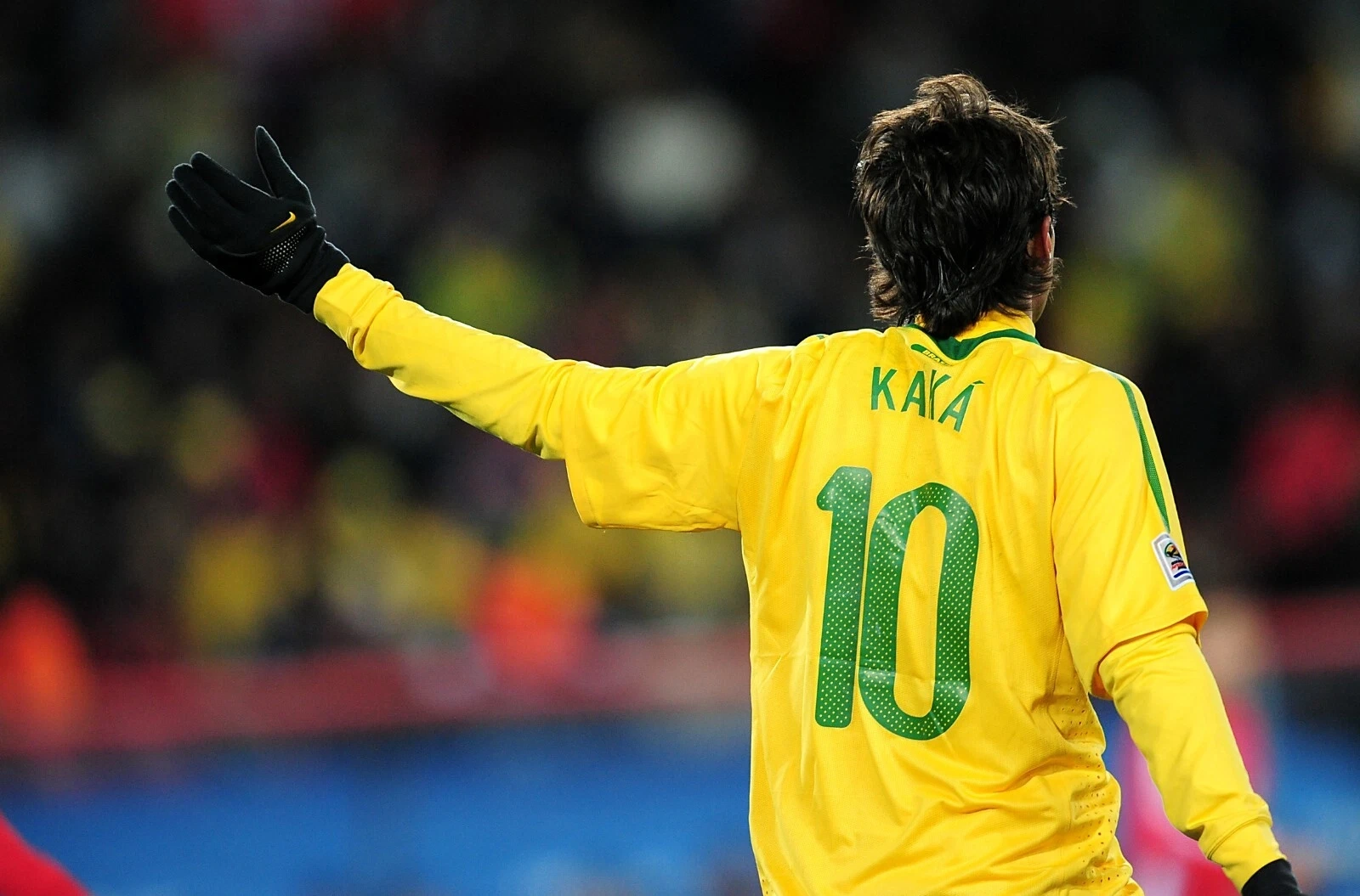 Retro Brazil National Team Kaka 10 Shirt 2010/2011 Non-Customize