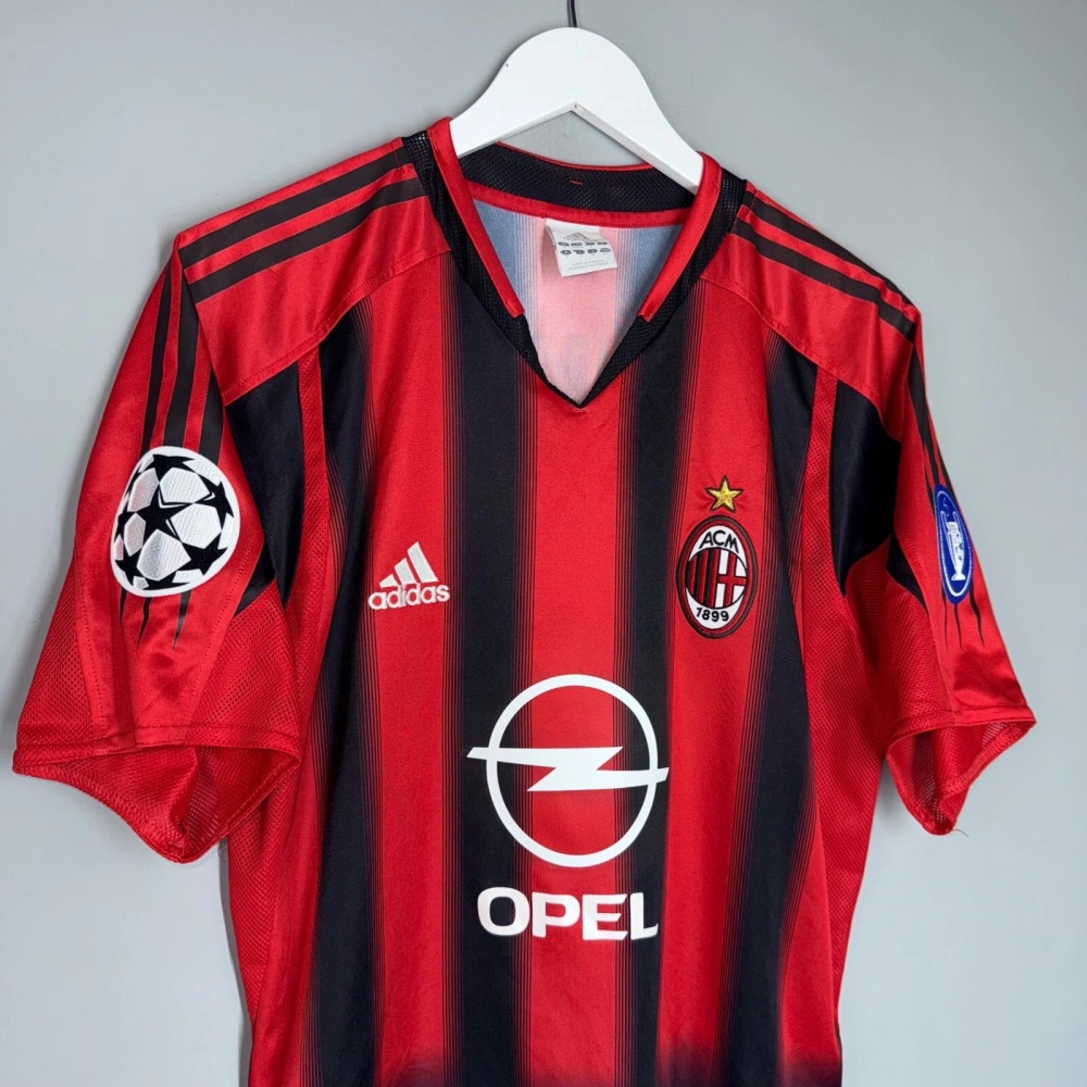 AC Milan Retro Home Kaka 22 Shirt 2004 2005 Non-Customize