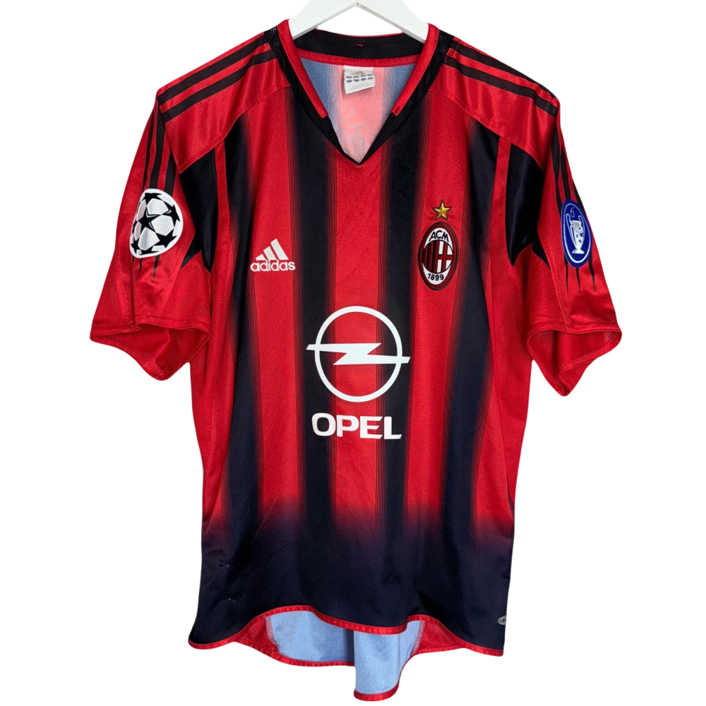 AC Milan Retro Home Kaka 22 Shirt 2004 2005 Non-Customize