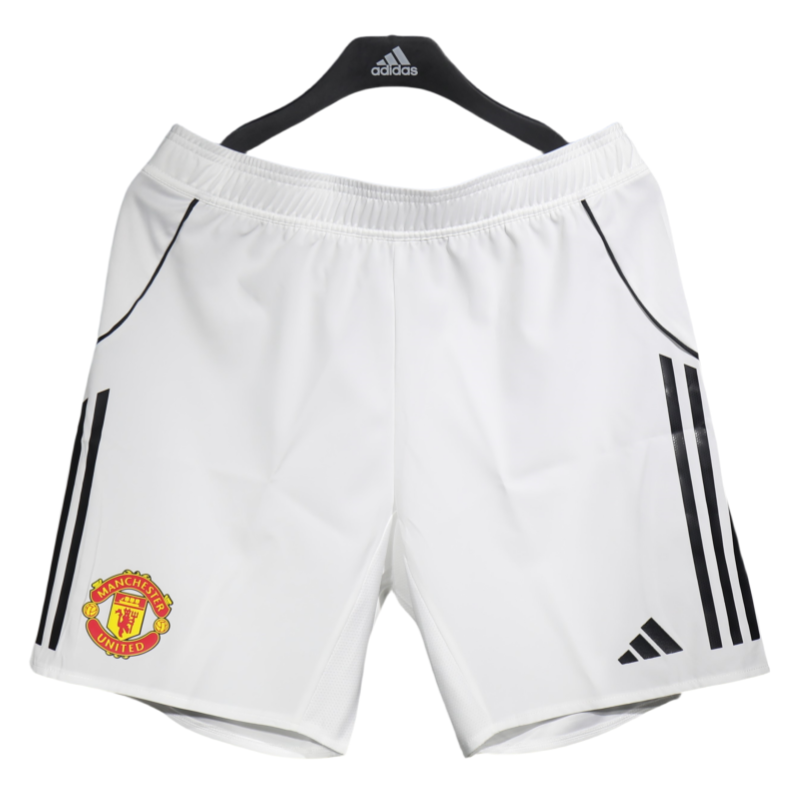 Manchester United Home Soccer Shorts Player Version 25-26