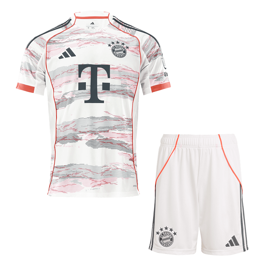 Bayern Munich Away Soccer Uniform Kits 2025-26